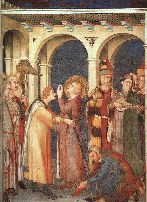 Simone Martini St.Martin is Knighted China oil painting art